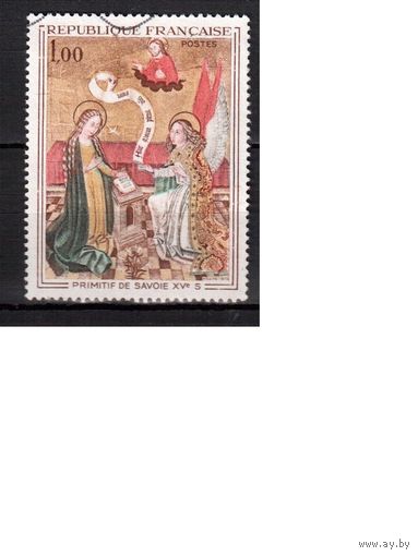 Франция-1970,(Мих.1713) гаш. , Живопись,