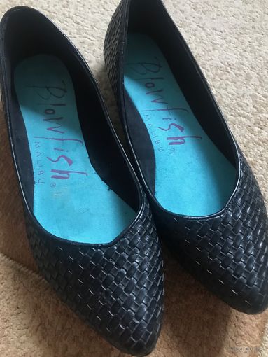 Черные балетки. Бренд Blowfish Malibu (США, Калифорния) 37-38