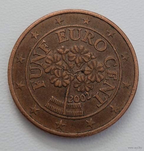 5 евроцентов, Австрия 2002 г.
