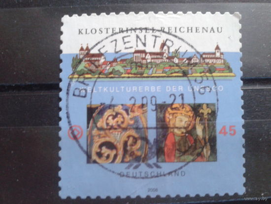 Германия 2008 Монастырь, церковное искусство Михель-0,8 евро гаш. зубцовка 11