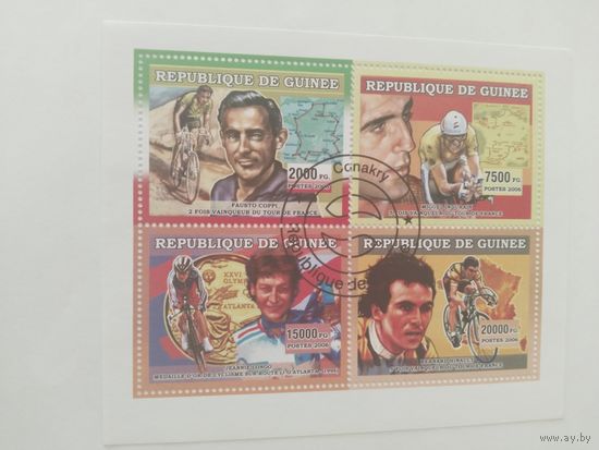 Гвинея 2006 бл. велоспорт
