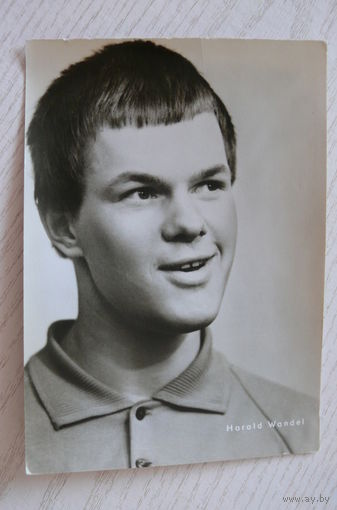 Актеры. Харальд Вандель, Harald Wandel; 1971, чистая, изд. Берлин.
