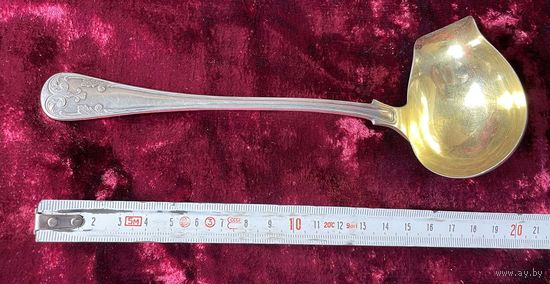 Ложка соусник . Европа. Серебрение 1