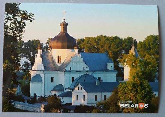 Серия "Планета Беларусь". Свято-Никольский женский монастырь, Могилёв. Открытка, глянец