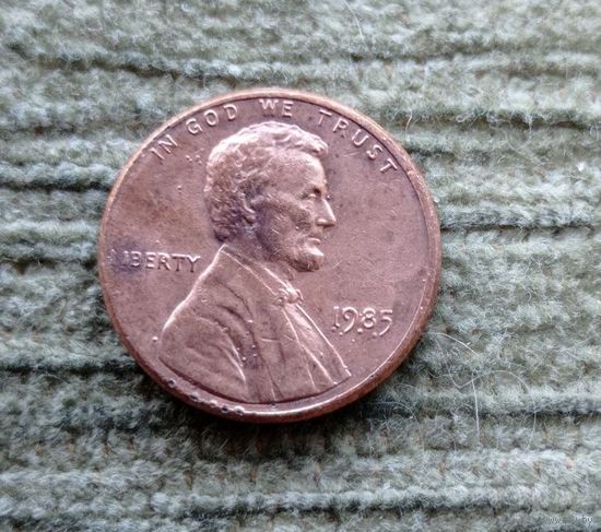 Werty71 США 1 цент 1985