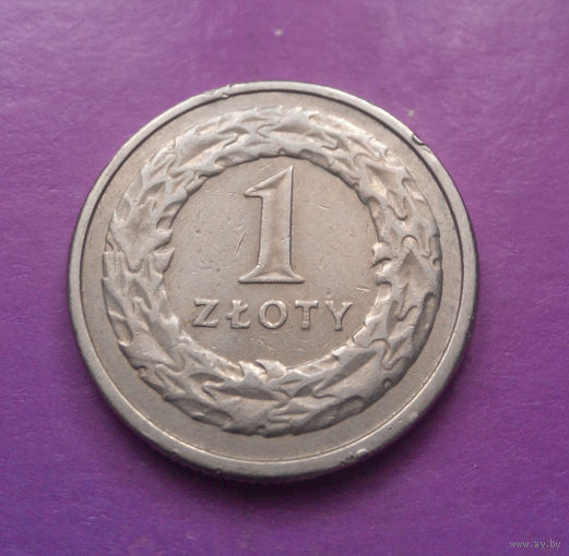 1 злотый 1992 Польша #02