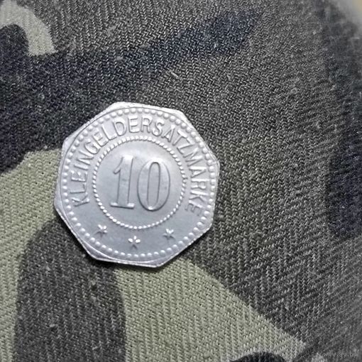 10 пфеннигов ND(1917г.) г.Эшвеге.