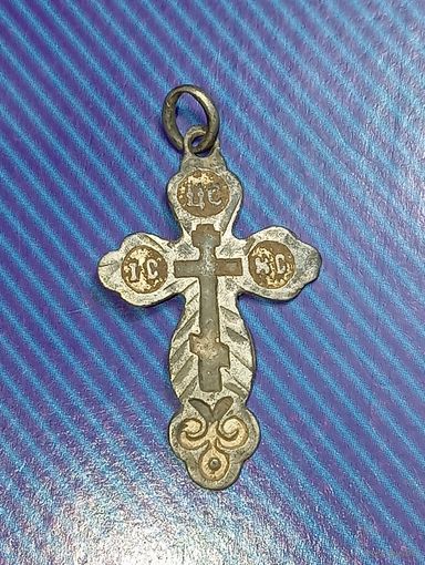 Крестик серебро до 1917 года .  84