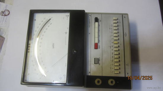 Ампервольтметр Ц4311 ( 1974 г.в.) в родном футляре