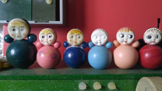 Неваляшки. Мини. Коллекция. СССР.