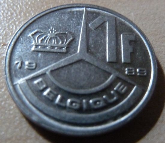 1 франк 1989 BELGIQUE
