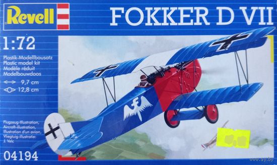 Сборная модель: Fokker D.VII ; Revell 1/72