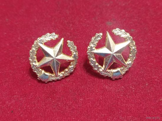 Эмблемы общевойсковые ВС РФ( в серебре)