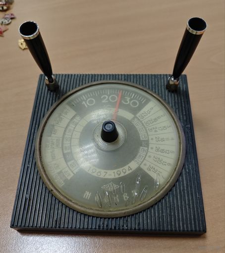 Настольный термометр. Москва. СССР