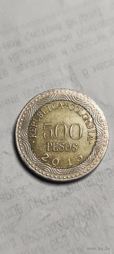 Колумбия 500 песос 2015