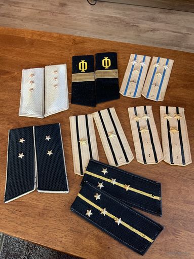 Сборный лот погон по теме ВМФ-цена за  ЛОТ!