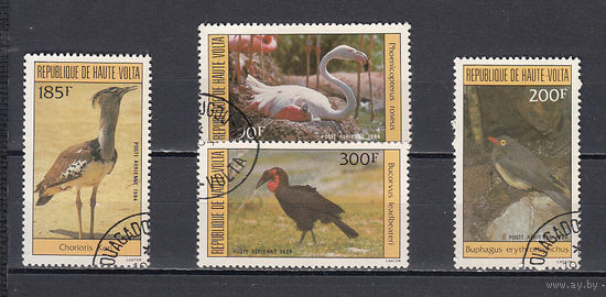 Фауна. Верхняя Вольта. 1984. 4 марки. Michel N 935-938 (6,0 е).