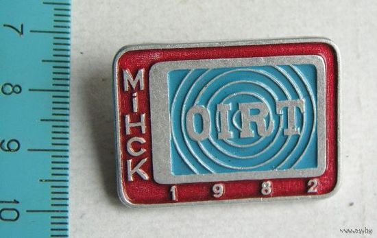 Значок OIRT МИНСК 1982