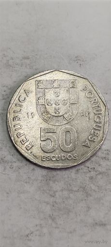 Португалия 50 эскудос 1991