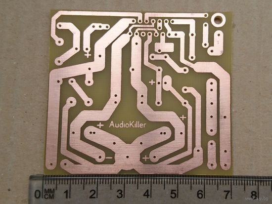 Печатная плата усилителя TDA7293, TDA7294 (AudioKiller)