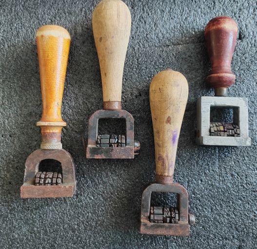 Штампы-нумераторы. СССР. Железнодорожные.