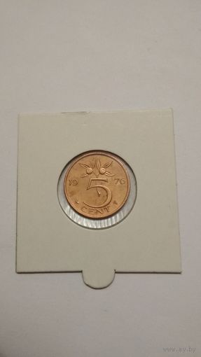 Нидерланды / 5 cent / 1976 год