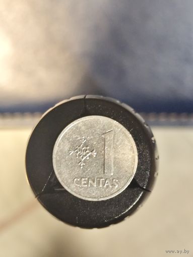 Литва 1 цент 1991 -2-