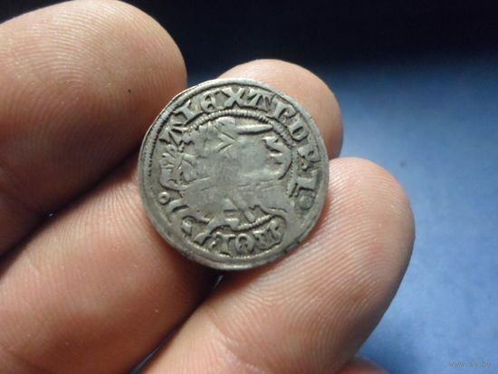 Полугрош Александр Ягеллончик (1492-1506) Вильно. aв,рв реннесансная легенда