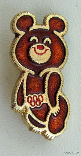 Мишка. Олимпиада 80. N098. Маленький размер
