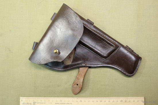 Кобура ТТ, кожа, СССР. Распродажа коллекции вещей. С РУБЛЯ! АУКЦИОН!
