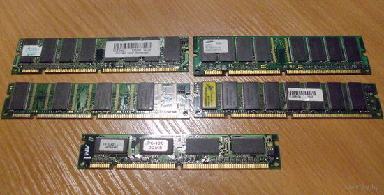 Ретро оперативная память DDR DIMM