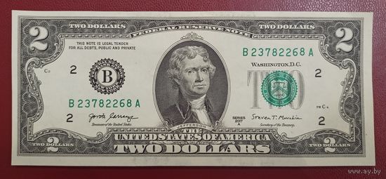 2 доллара США 2017А, NEW YORK