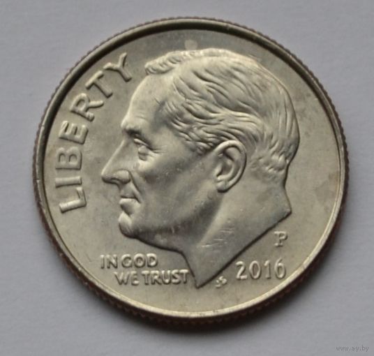 США, 10 центов (1 дайм), 2016 г. Р