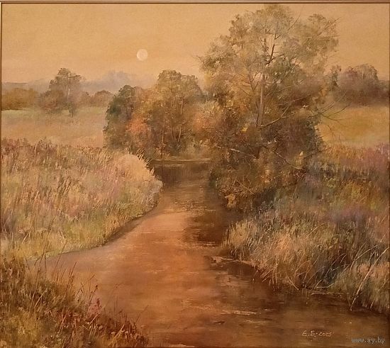 Картина Е. А.Барановская "Ласкавае цяпло" 2025 год