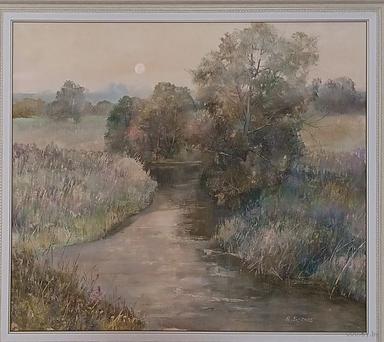 Картина Е. А.Барановская "Ласкавае цяпло" 2025 год