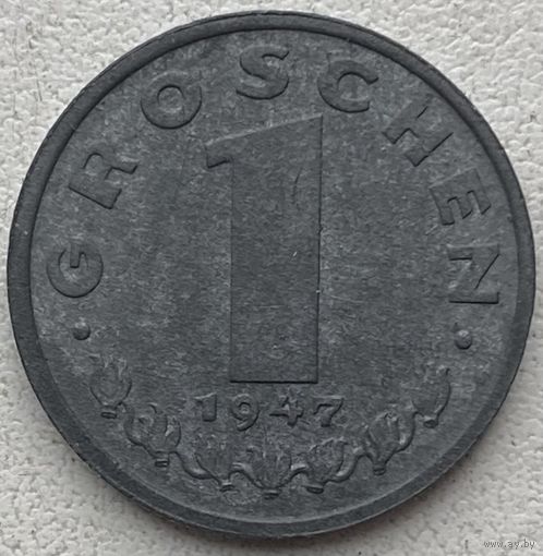 Австрия 1 грош 1947 г.