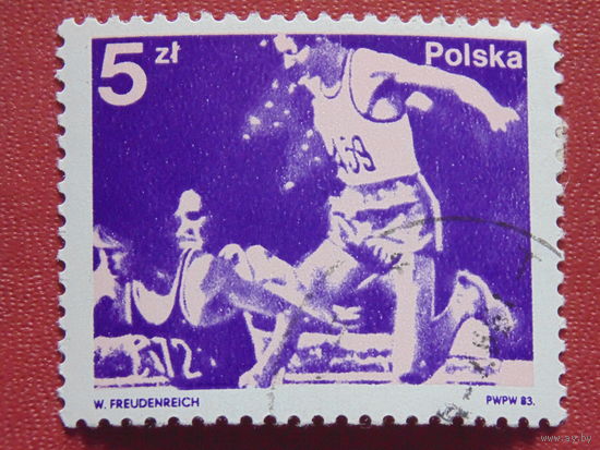Польша 1983г. Спорт.