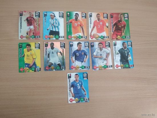 Карточки PANINI. Нет 1и7. Цена за 1 шт. Почтой не высылаю.