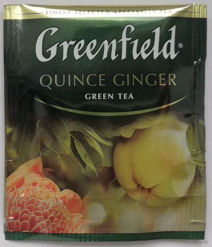 Чай Greenfield Quince Ginger (зеленый, имбирь, айва, лепестки календулы) 1 пакетик