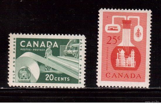 Канада-1956, (Мих.309-310) **/* ,  Производства