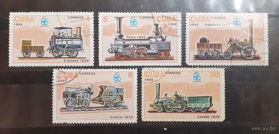 Куба. 1986 год. Поезда (322)