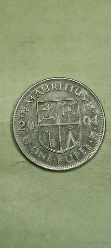 Маврикий 1 рупе 2004