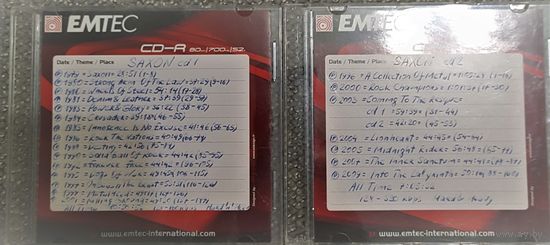 CD MP3 дискография SAXON - 2 CD