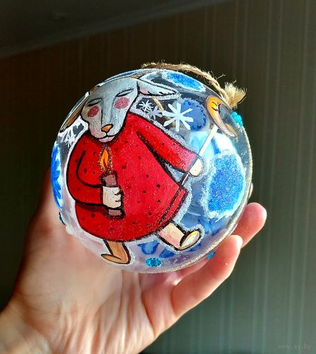 Ёлочная игрушка "Коза"