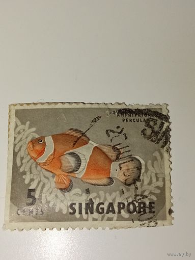 Сингапур 1962. Флора и фауна