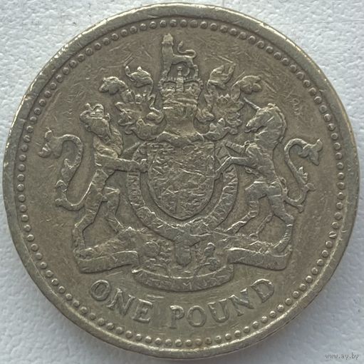 Великобритания 1 фунт 1983 г.