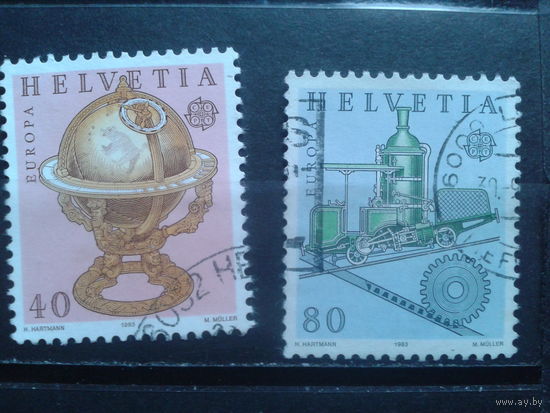 Швейцария, 1983, Европа, полная серия