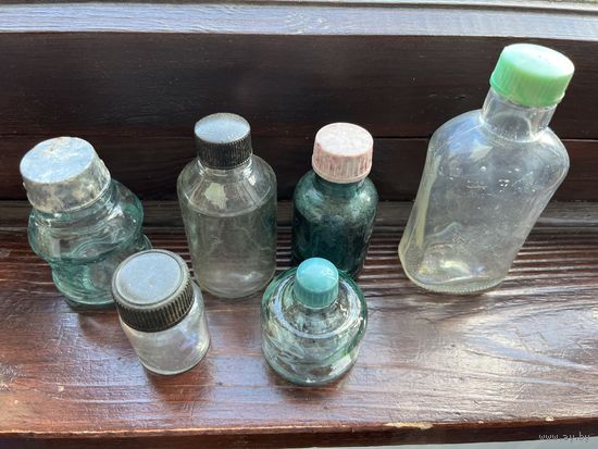 Бутылочки аптечные, 6 шт.