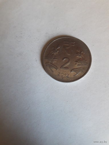 Индия 2 рупии 2012 Ноида