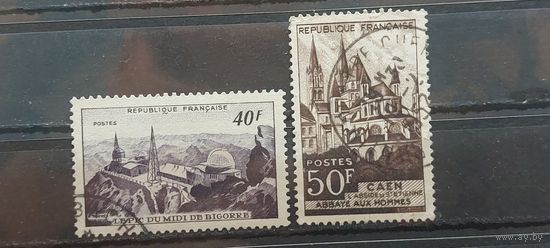 РАСПРОДАЖА ФРАНЦИЯ 1951г. Полная серия. Гаш.
